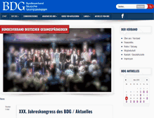 Tablet Screenshot of bdg-online.org